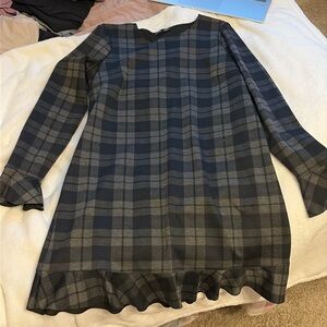 Plaid Zara dress size 8